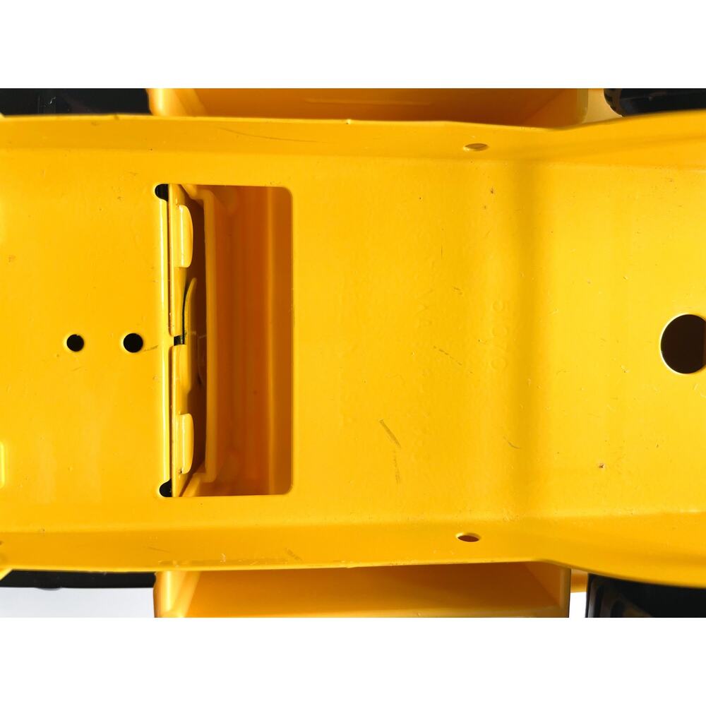 Vintage 1983 Tonka Trax 51070 Metal Yellow and Black Dump Truck - Picture 6 of 7